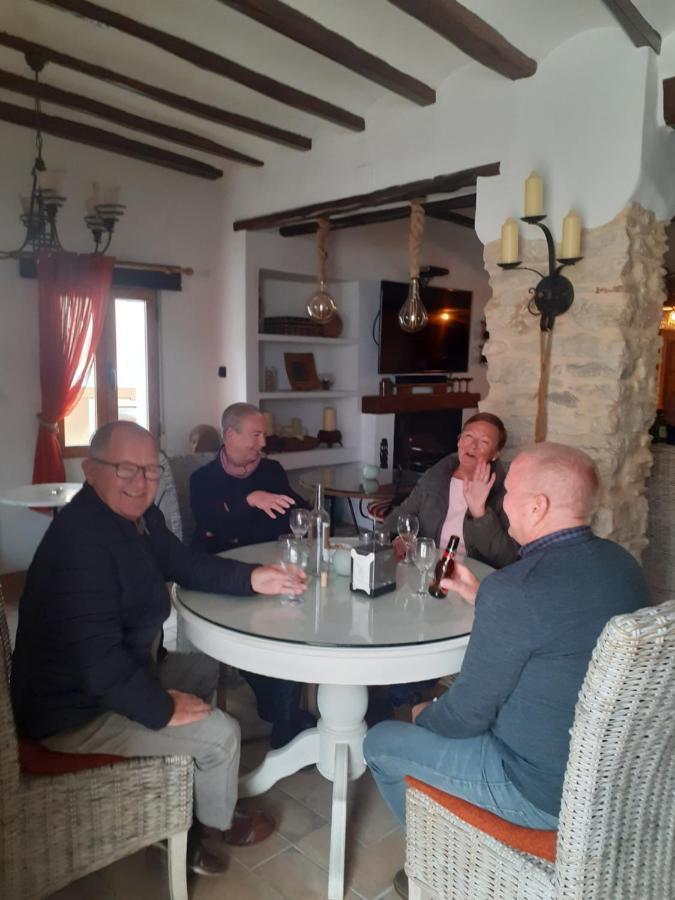 Bed and Breakfast Casa Blanca Castell De Castells Экстерьер фото